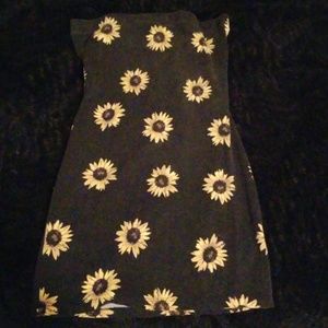 Sunflower Mini Dress